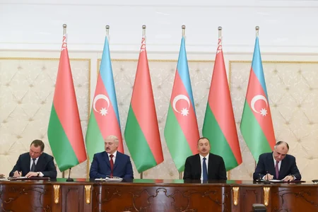 Azərbaycan-Belarus sənədləri imzalanıb - ƏLAVƏ OLUNUB