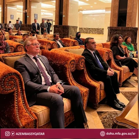 Qətərdə Leyla Əliyevanın kitabının təqdimatı keçirilib