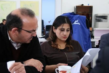 ​Parlament jurnalistləri Fuad Muradovun seçki qərargahında olub - FOTO