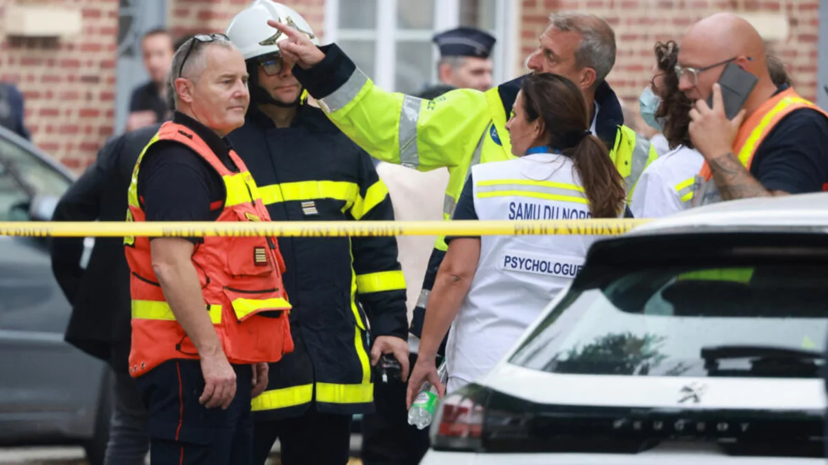2 injured in attack on school in France