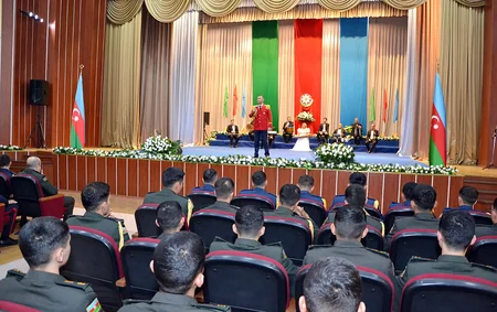 Azərbaycanın dövlət müstəqilliyi əbədidir, sarsılmazdır adlı ədəbi-bədii gecə keçirilib