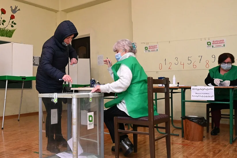 В пяти крупных городах Грузии пройдет второй тур выборов мэров