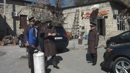 Bərdədə bəzi iaşə obyektlərindən qaz balonları yığışdırılıb