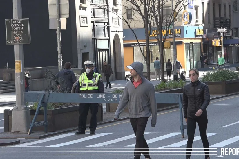 New York launches pilot project amid coronavirus pandemic - VIDEO