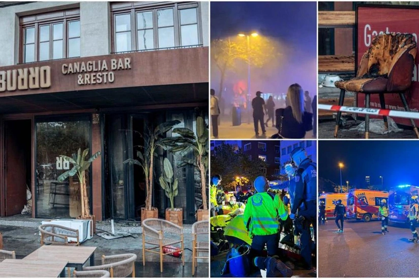 İspaniyada güclü yanğın olub, ölən və xəsarət alanlar var