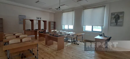 В средней школе села Кянгерли Агдамского района будут обучаться 484 ученика