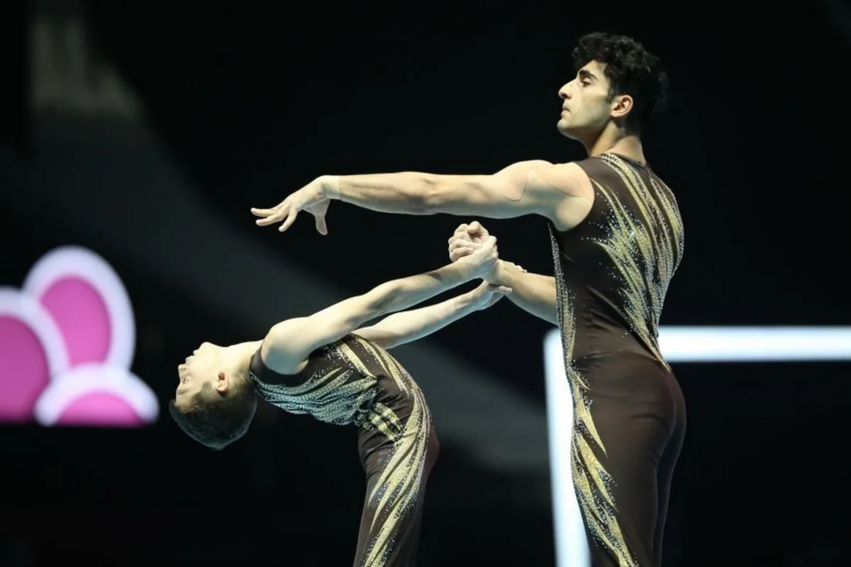 Azərbaycan akrobatları Bakıdakı dünya çempionatında daha bir medal qazanıb