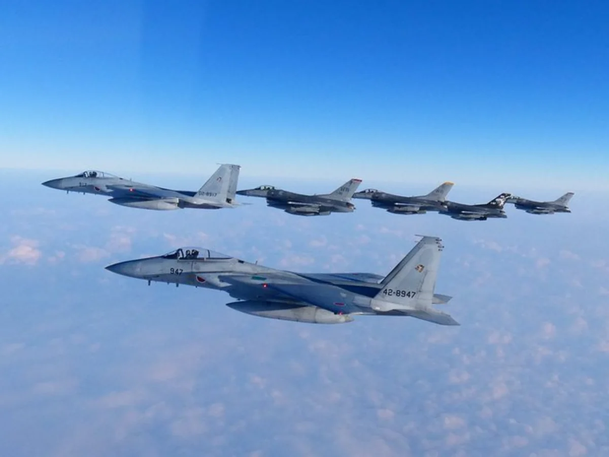 Japan, US hold joint air force exercise using bombers