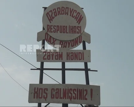 Azərbaycanın şimal-qərb rayonlarına yağan dolu kəndlərə ziyan vurub
