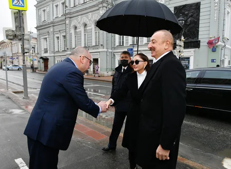 İlham Əliyev TASS agentliyində Rusiyanın aparıcı KİV-lərinin rəhbərləri ilə görüşüb