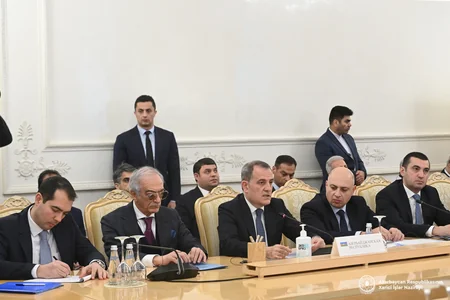 Moskvada Xəzəryanı ölkələrin XİN başçılarının görüşü olub, Ceyhun Bayramov çıxış edib - YENİLƏNİB-2