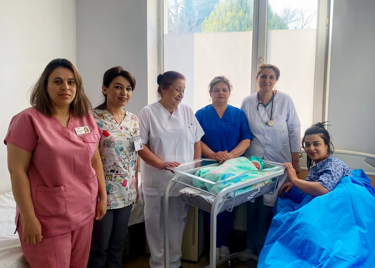Xocalının Ballıca kəndində ilk körpə dünyaya gəlib