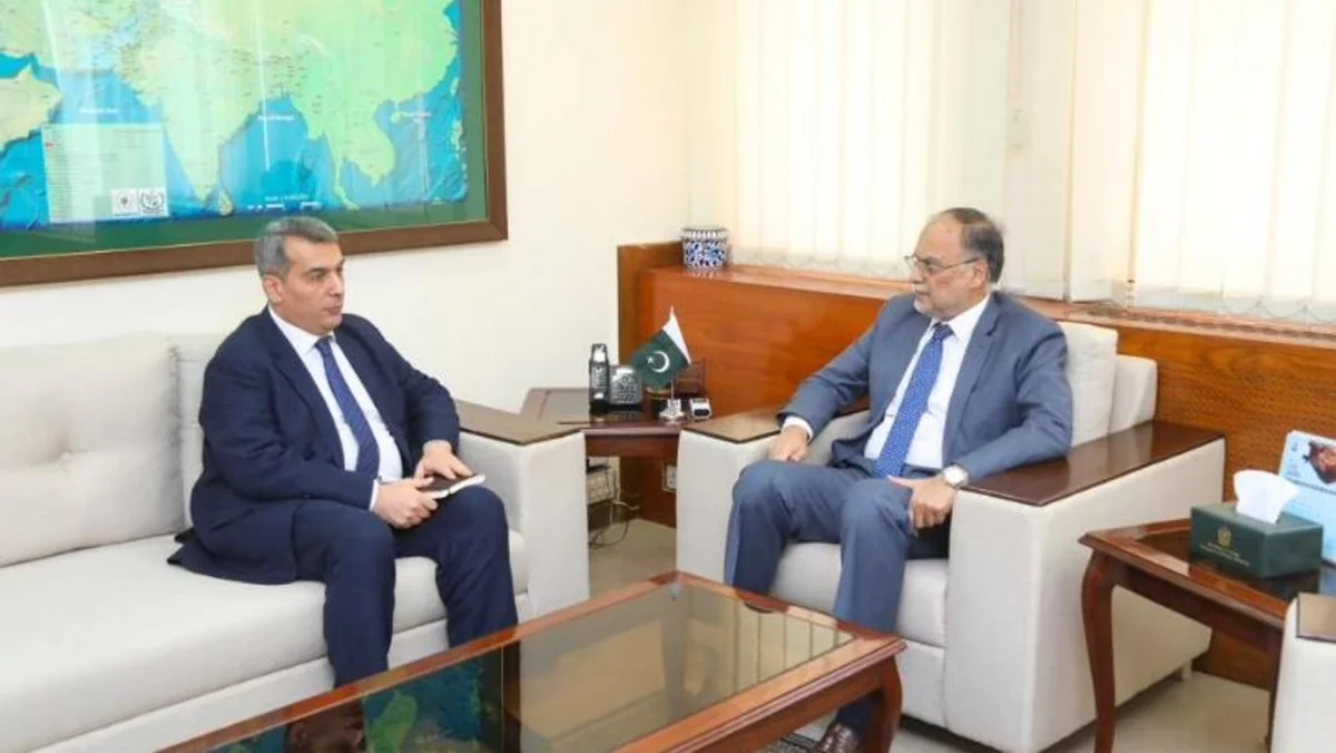 Azerbaijani ambassador, Pakistani minister mull economic partnership