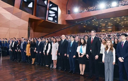 Prezident İlham Əliyev Azərbaycan Gəncləri Gününə həsr olunan respublika toplantısında iştirak edib - YENİLƏNİB-2