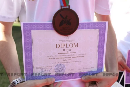 Respublika Fənn Olimpiadasının qalibləri mükafatlandırılıb