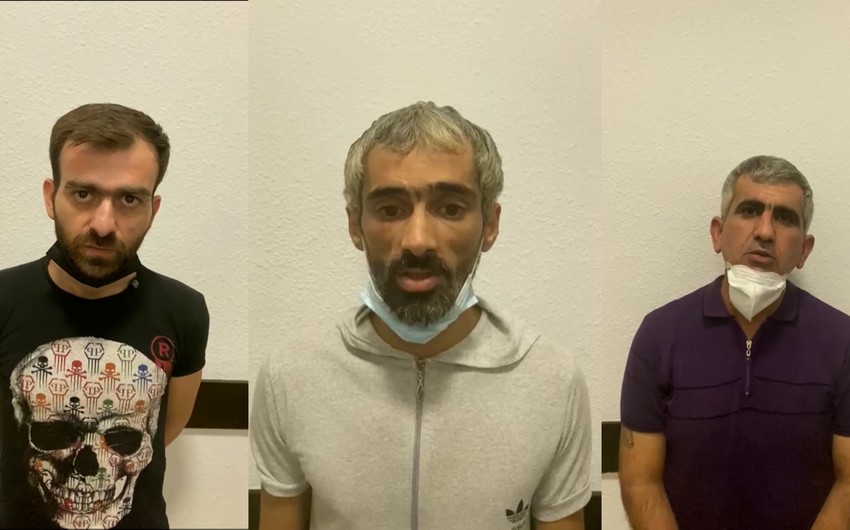 Xaricdə yaşayan narkotacirə Bakıda narkokuryerlik edən 3 nəfər saxlanılıb