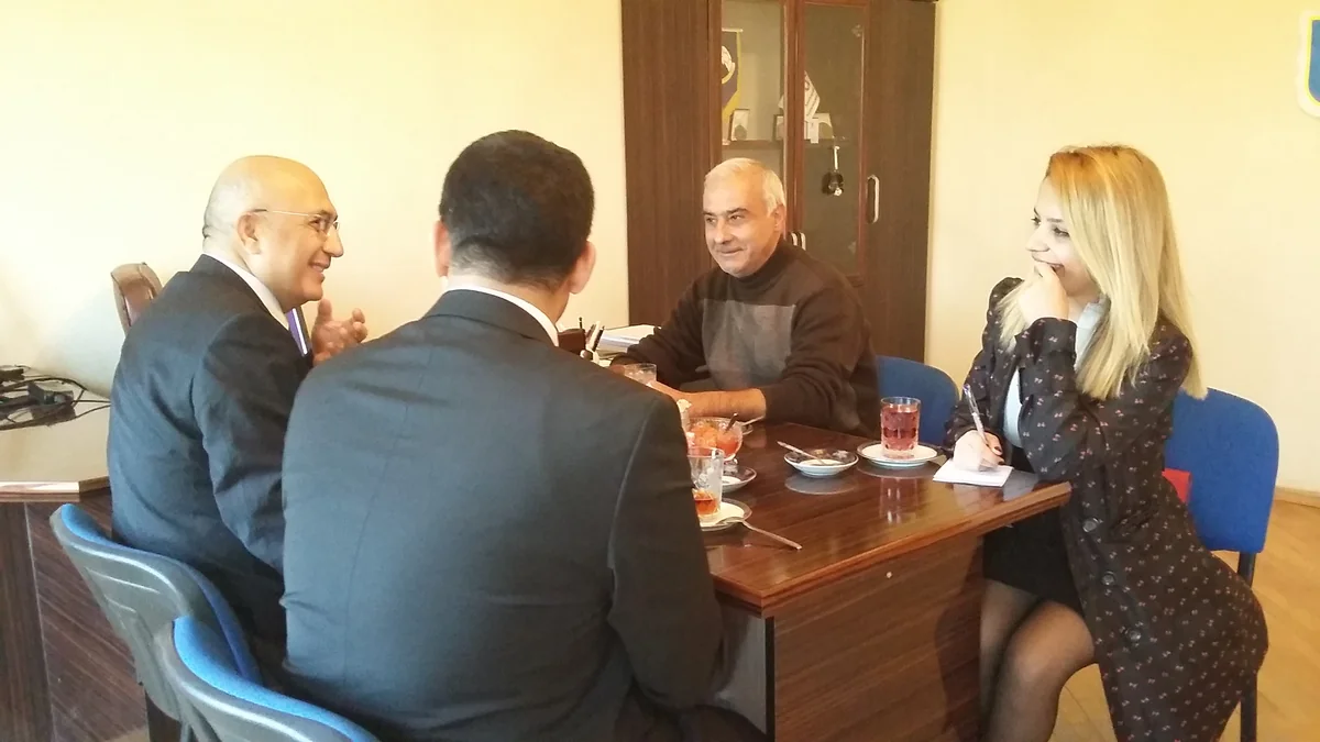 ​Türkiyənin Gəncədəki baş konsulu Kəpəz klubunun qonağı olub
