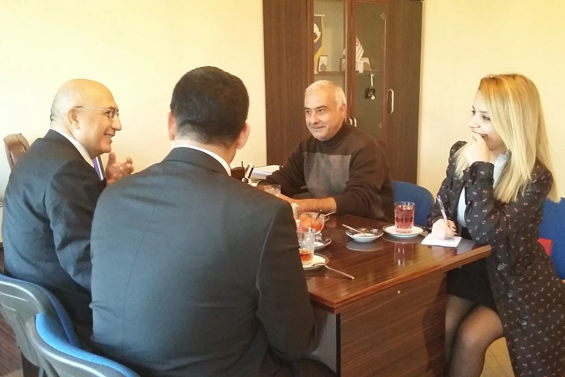 ​Türkiyənin Gəncədəki baş konsulu Kəpəz klubunun qonağı olub