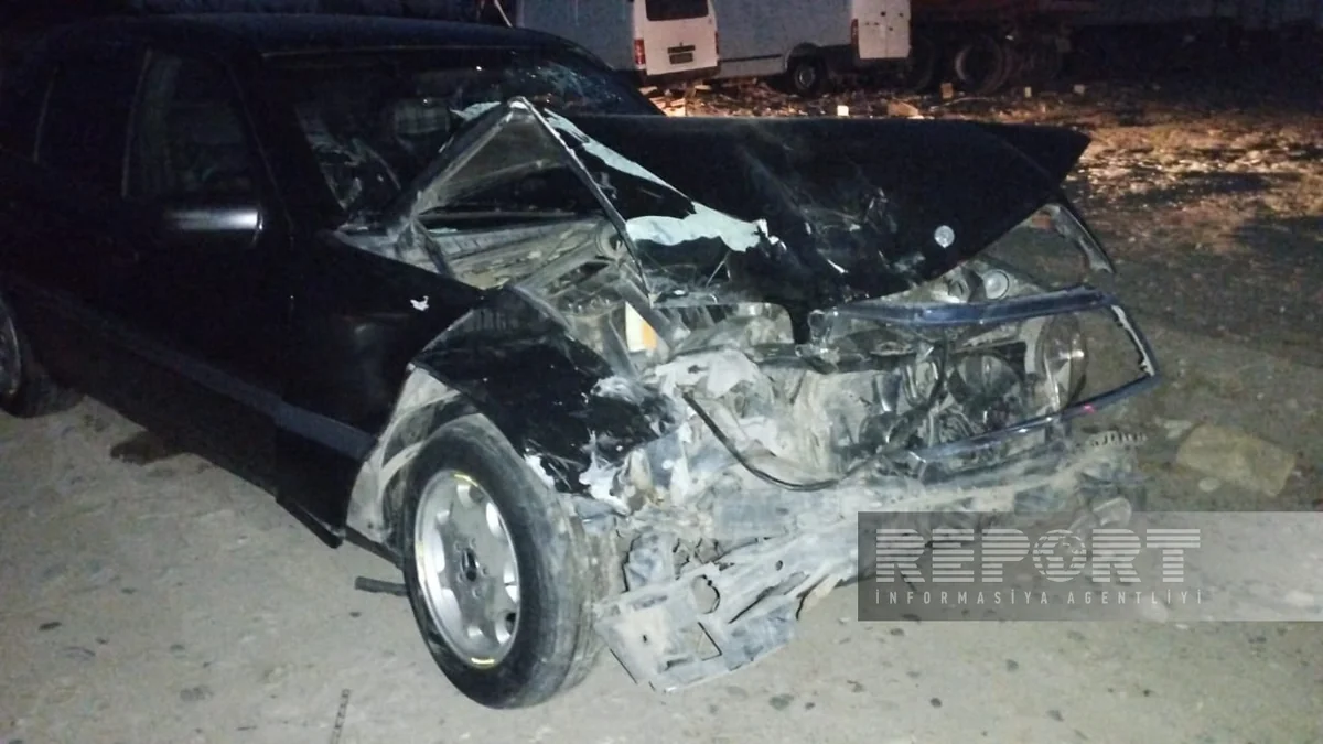 Kürdəmirdə yol-nəqliyyat hadisəsində 2 nəfər yaralanıb