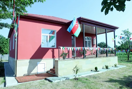 Zaqatalada Qarabağ müharibəsi əlillərinə və şəhid ailəsinə fərdi yaşayış evləri təqdim olunub