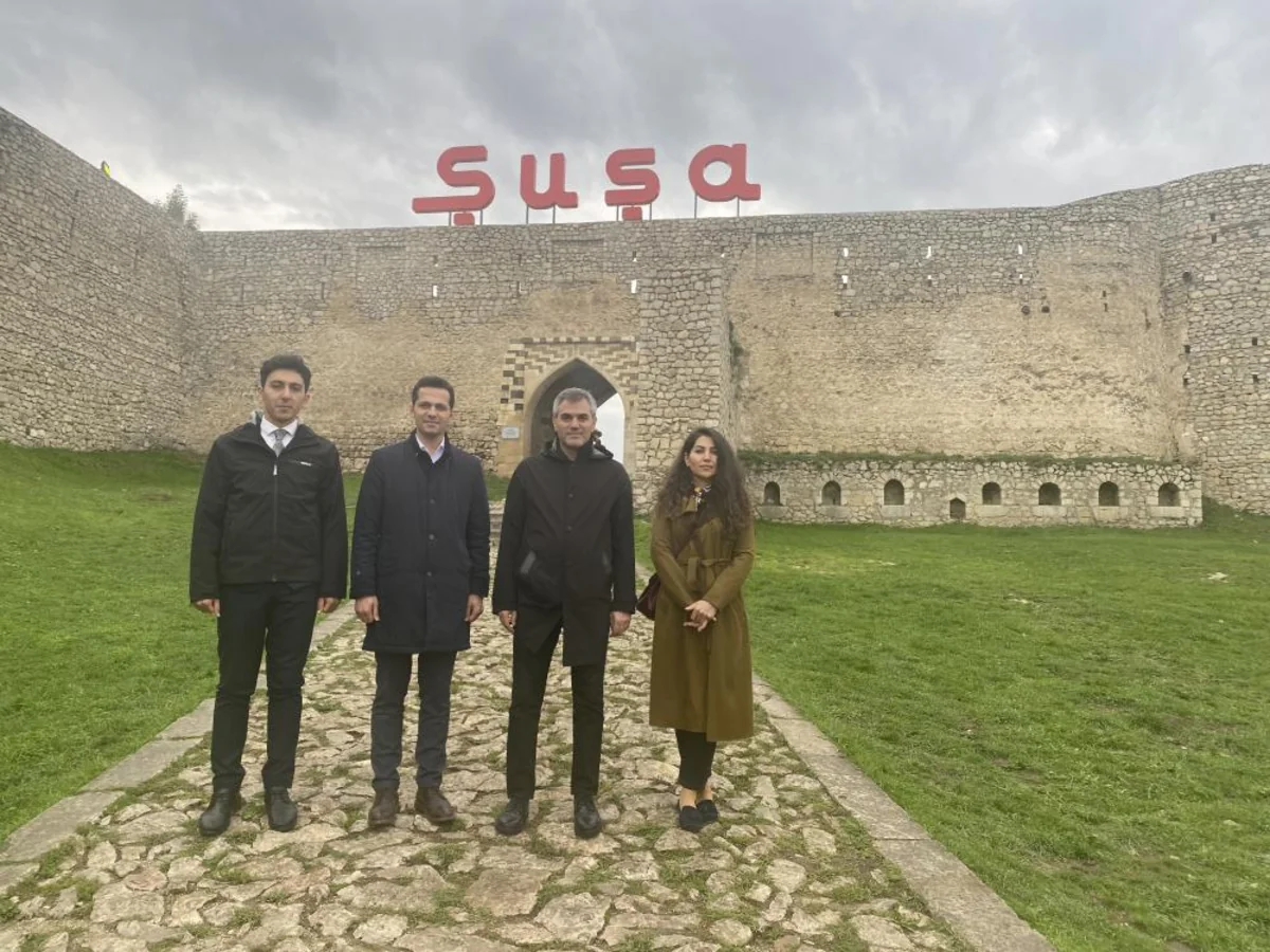 Türkiyə Böyük Millət Məclisinin nümayəndə heyəti Şuşada olub