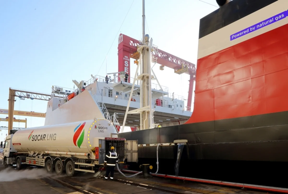 “SOCAR Marine” ilk dəfə kükürdsüz LNG təchizatı həyata keçirib
