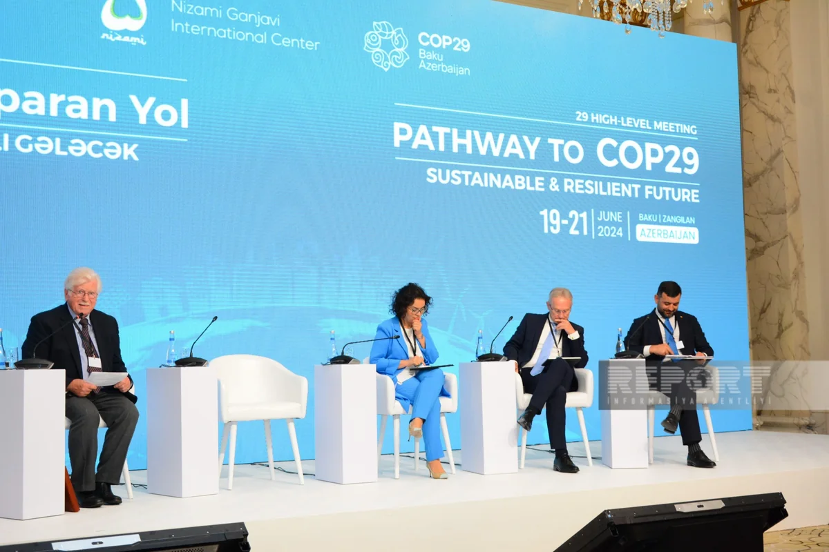 В Баку завершился первый день заседания высокого уровня Дорога к COP29: устойчивое и прочное будущее