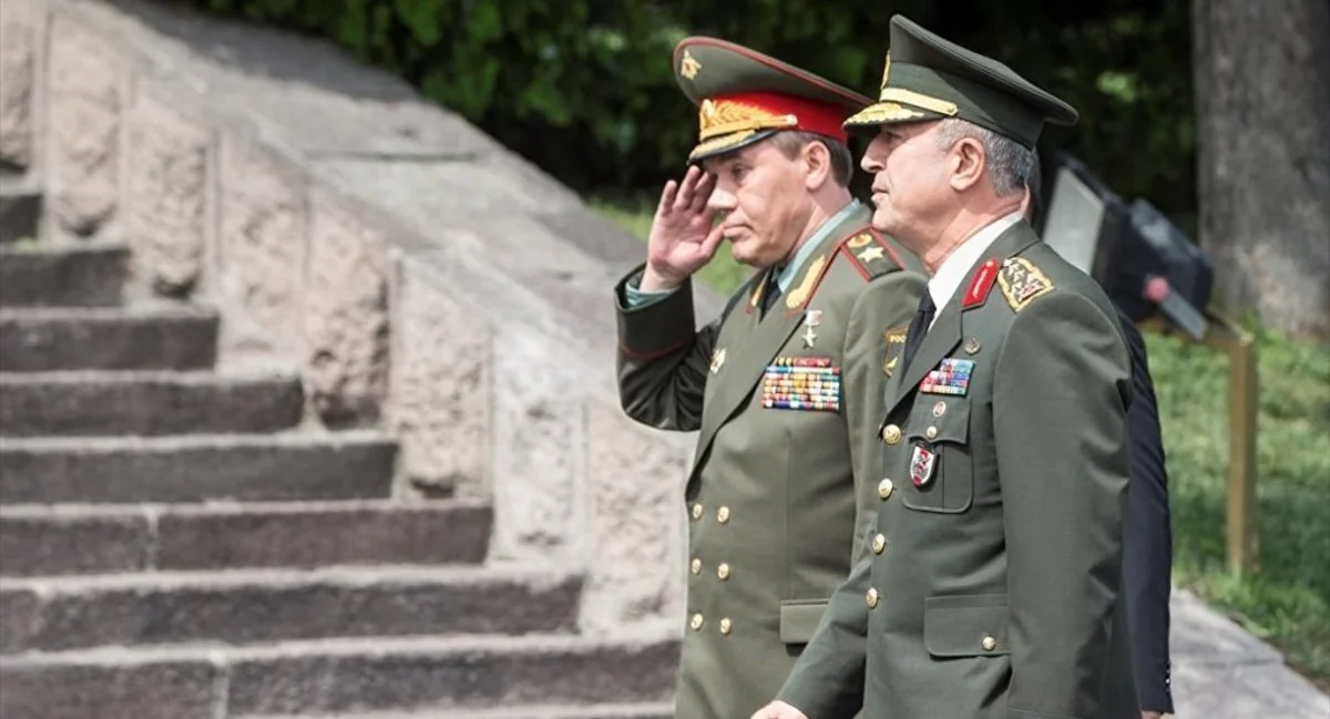 Turkish chief of staff, intelligence chief on visit to Russia