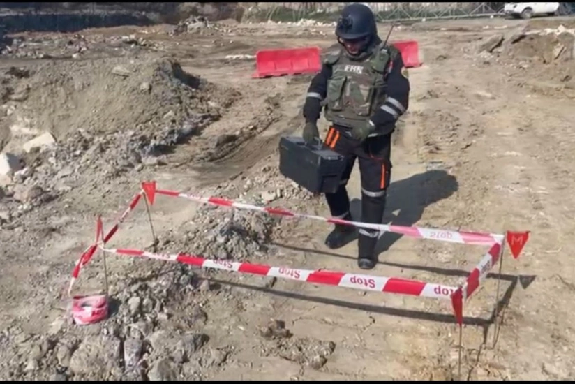 Bakıda partladıcı və iki əl qumbarası aşkarlanıb