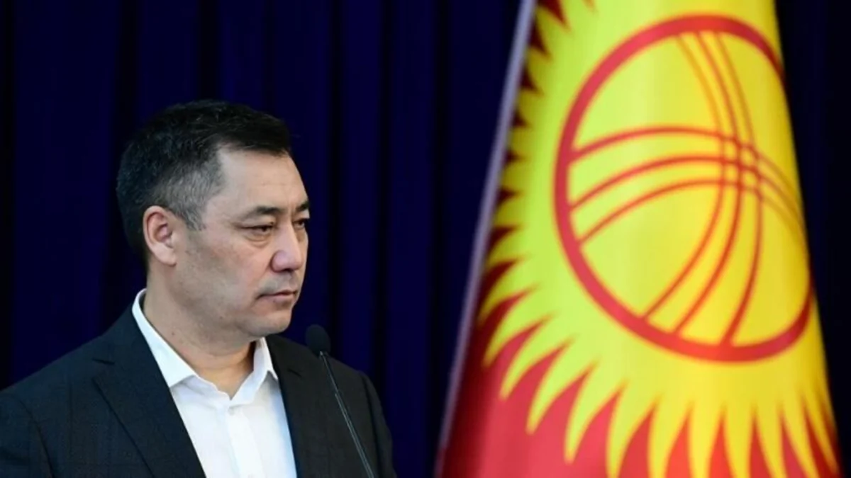 Kyrgyz president leaves for Russia