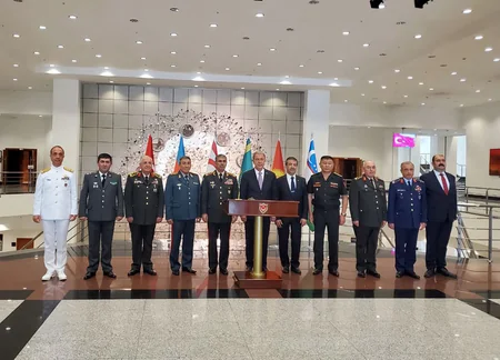 Zakir Hasanov visits National Defense University of Turkiye