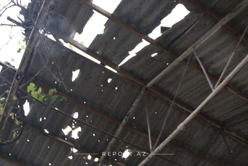 Armenians target civilian objects in Barda