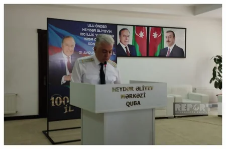 Qubada Heydər Əliyevin 100 illiyinə həsr olunan konfrans keçirilib 