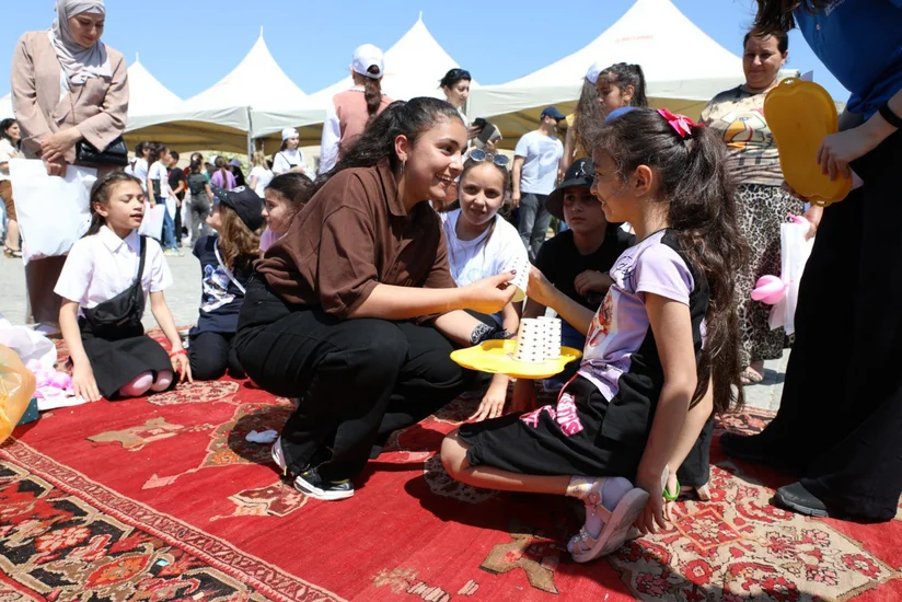 Bakıda Unudulmaqda olan uşaq oyunları festivalı keçirilib