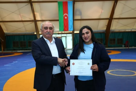 Azərbaycan Güləş Federasiyasının təşkil etdiyi məşqçilərin ümumrespublika seminarı davam edir