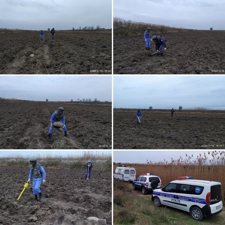 Salyanda raket başlığı tapıldı