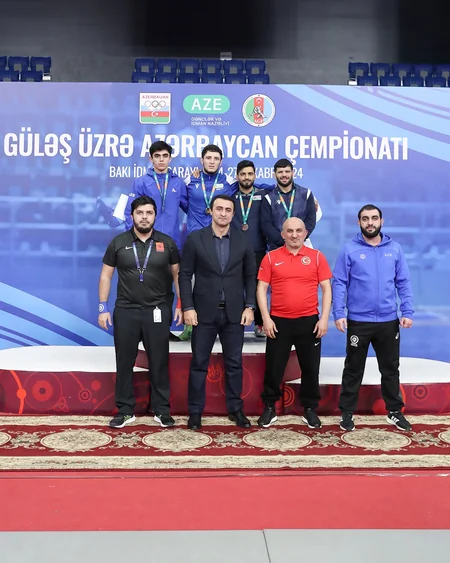 Azərbaycan çempionatı: Yunan-Roma güləşi üzrə mübarizəyə yekun vurulub