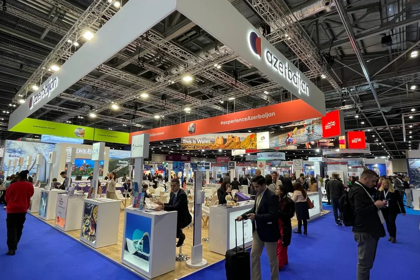 Azərbaycanın turizm imkanları Londonda keçirilən beynəlxalq sərgidə təbliğ edilir