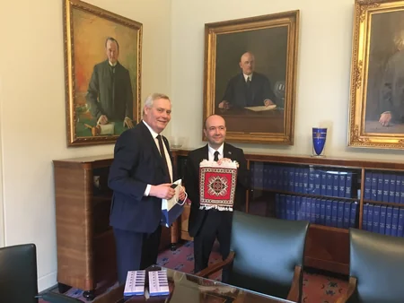 Azerbaijani deputy FM visits Finland