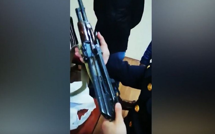Su polisləri İrandan göndərilən avtomat və narkotiki dövriyyəyə buraxmağa çalışan şəxsi saxlayıb - YENİLƏNİB