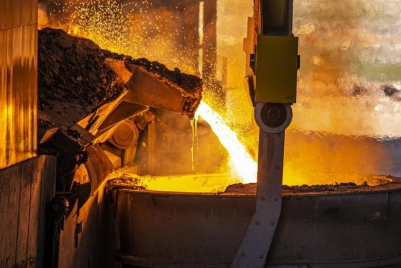 Global steel production surges over 12%
