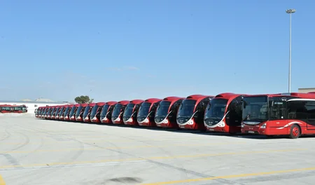 Президент Ильхам Алиев принял участие в открытии второго депо ООО BakuBus
