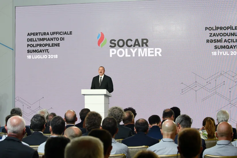 Prezident: “SOCAR Polymer” layihəsi çərçivəsində inşa edilən Polipropilen Zavodunda 500-dən çox yeni iş yeri yaradılacaq”