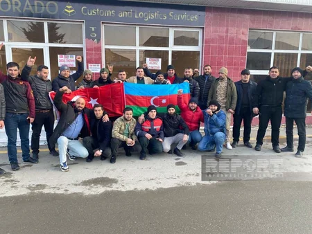 Azərbaycandan Türkiyəyə müasir modul tipli daha 5 ədəd fərdi yaşayış evi göndərilib
