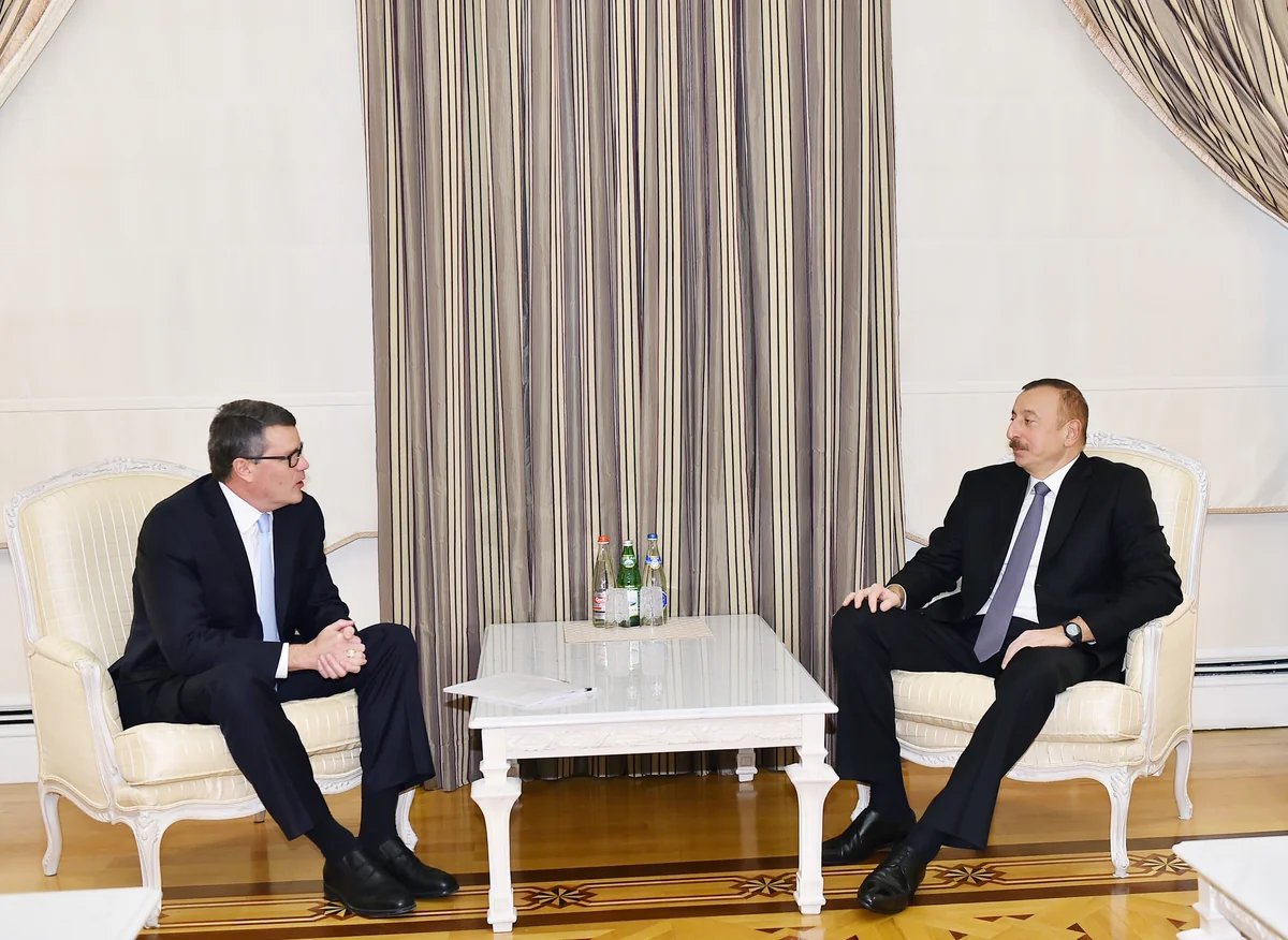 President Ilham Aliyev receives delegation of CISCO