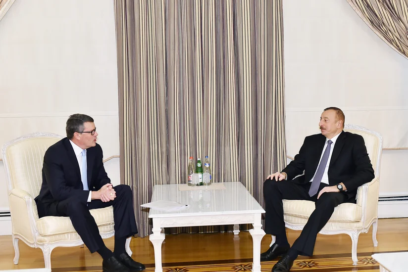 President Ilham Aliyev receives delegation of CISCO