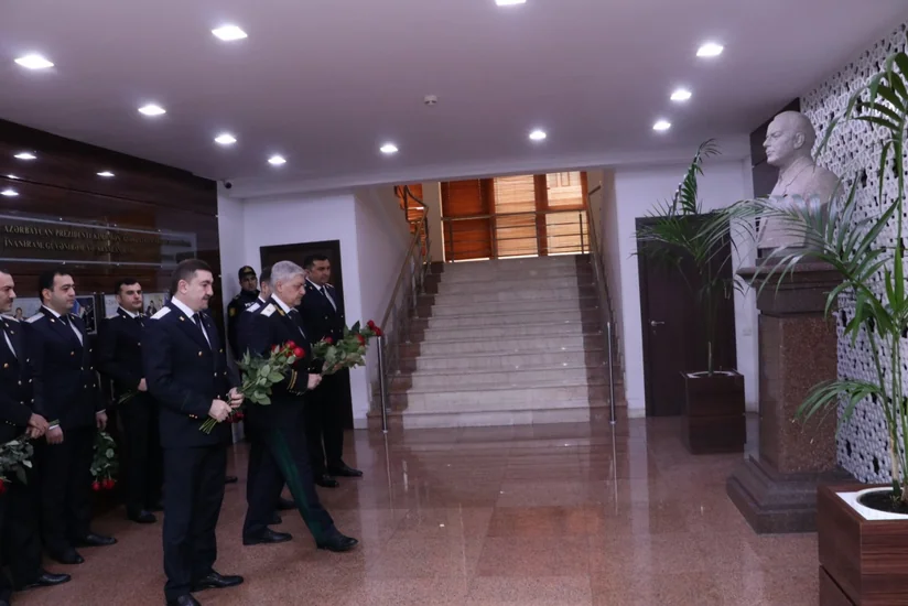 Bakı Şəhər Prokurorluğunda Heydər Əliyevin anadan olmasının 99-cu ildönümü qeyd edilib