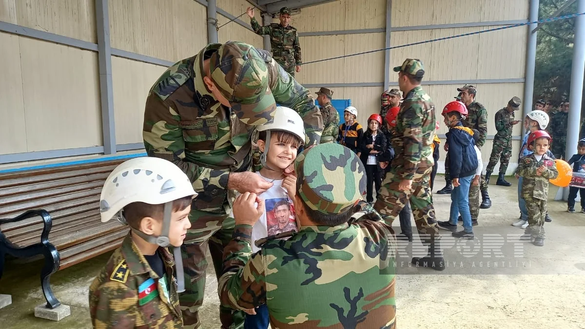 Lənkəranda şəhid övladları üçün “açıq qapı günü” keçirilib