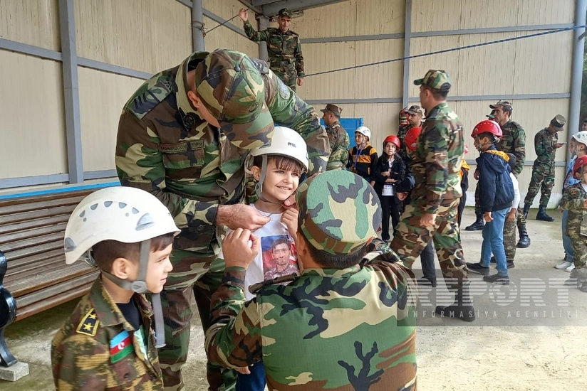 Lənkəranda şəhid övladları üçün “açıq qapı günü” keçirilib