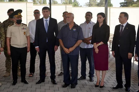 Murovdağda şəhid olan kapitanın xatirəsi anılıb